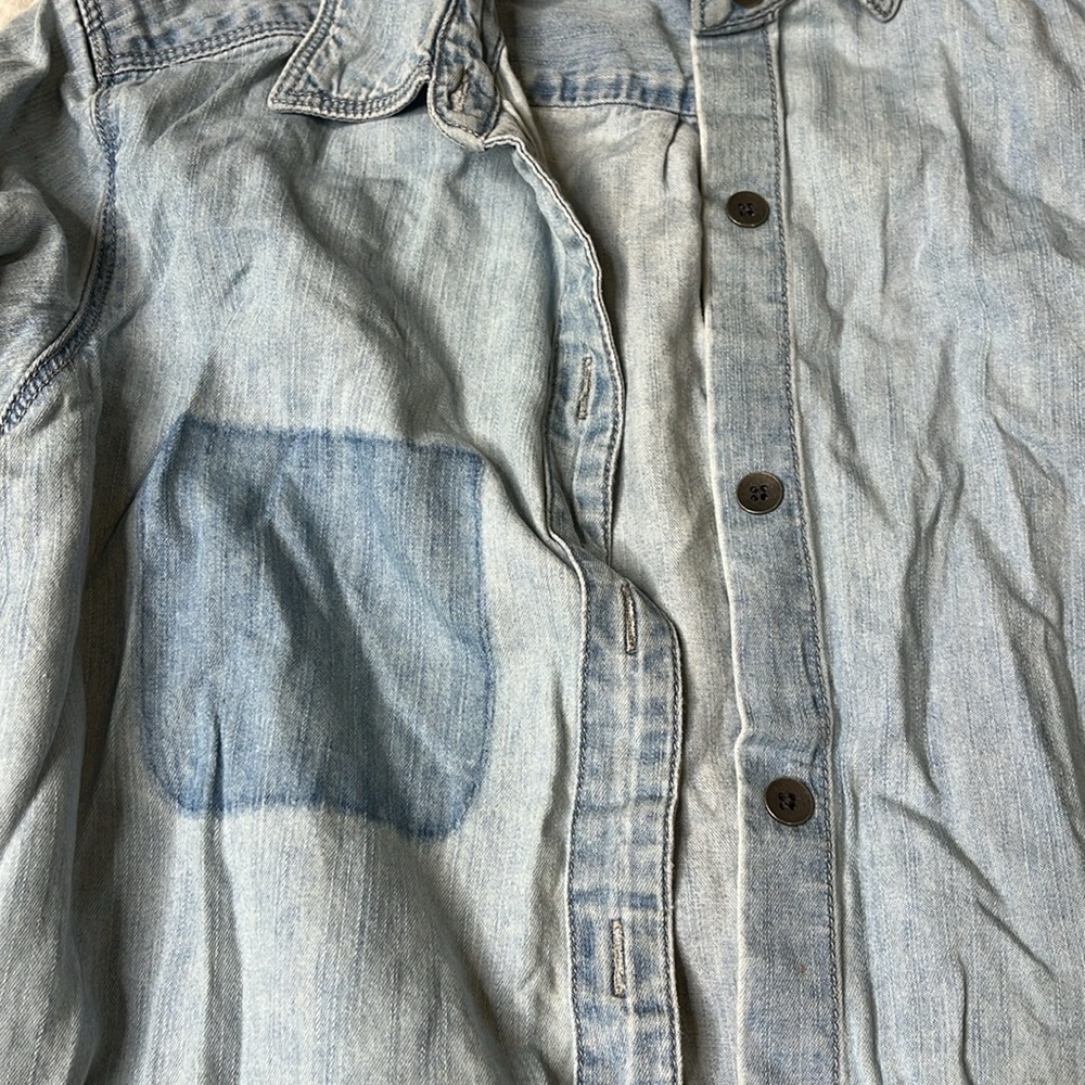 Denim button up - Picture 2 of 3